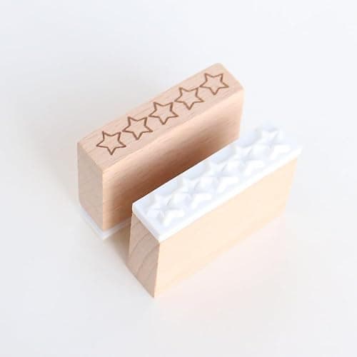 5 Star Rating Rubber Stamp – 5 Star Review Fill-in Stamp for Journals, Planners, Scrapbooking, DIY Crafts, Feedback & Review Notes, Teacher Stamps & Student Feedback, Grading Supplies thumbnail 5