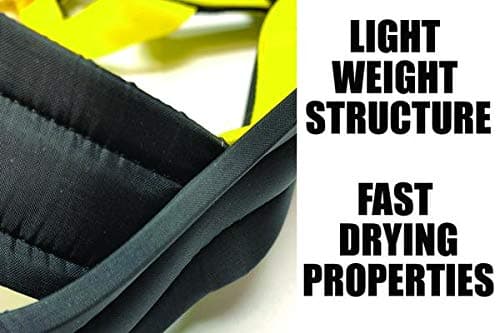 Neewa Adjustable Sled Pro Harness - Medium, Yellow, Large Breed, Pulling, Joring thumbnail 2