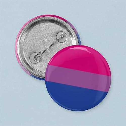 CafePress Bi Pride Flag 1" Round Mini Button Pin thumbnail 2
