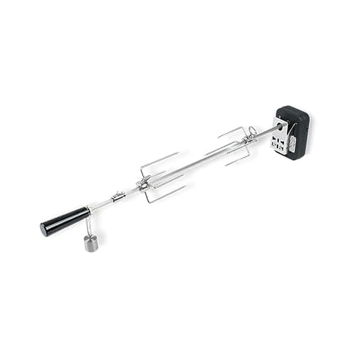 MOESTA-BBQ 10095 Kit de rôtisserie avec Anneau à Pizza Smokin – Piquet avec Moteur sans Fil pour Barbecue sphérique Ø 67 cm thumbnail 3
