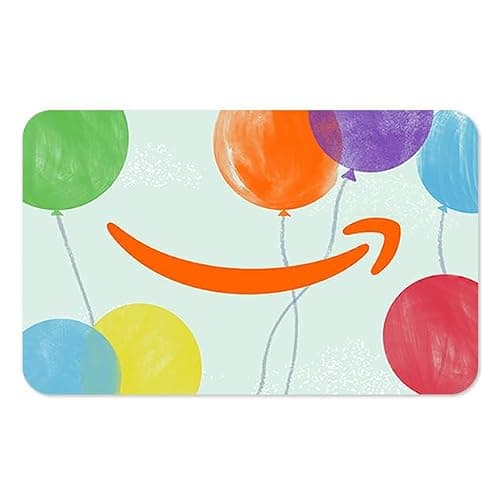 Amazon eGift Card - Celebration - (Instant Email or Text Delivery) - 0 - Bright Balloons (Animated) - Image 1