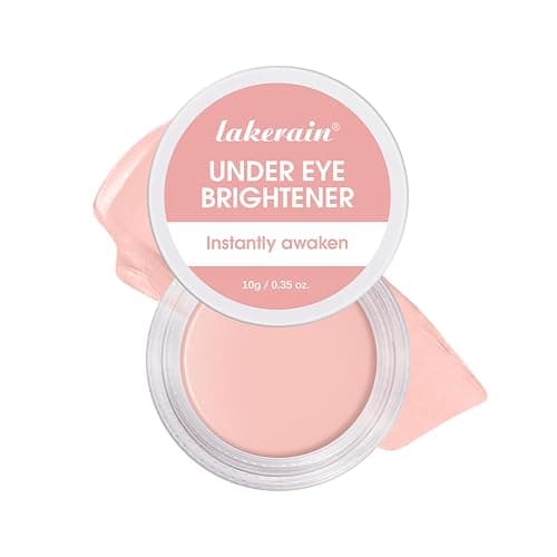 Under Eye Brightener & Concealer - Hydrating Color Corrector for Dark Circles, Lightweight Undereye Brightening Cream with Hyaluronic Acid & Shea Butter, Smooth & Blendable (Light Rose, 1) - Image 1