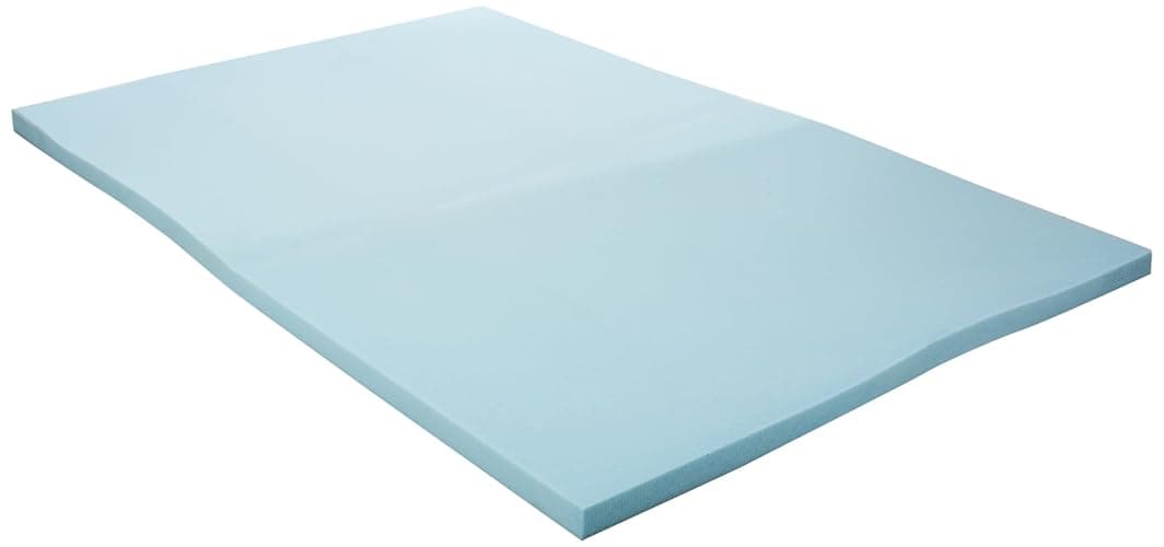 LINENSPA Memory Foam Mattress Topper - 2 Inch Gel Infused Memory Foam - Plush Feel - Cooling and Pressure Relieving - CertiPUR Certified - Dorm Room Essentials - Full Size thumbnail 5