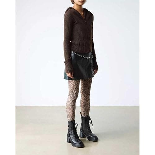 Dr. Martens Women's Chesney Harness Flare Heel Leather Boots thumbnail 7