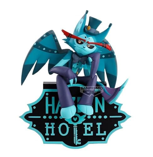 Banpresto Husk Hazbin Hotel Monitor Top (Ver.B) 15 cm, BP29704P, Multicoloured, Collectible Figure, Ideal for Anime Fans - Image 1