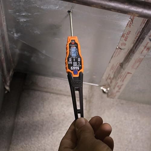 Klein Tools ET10 Magnetic Digital Pocket Thermometer, HVAC Instant Read Thermometer with Backlit Display, Wide Measurement Range, Fahrenheit and Celsius thumbnail 4