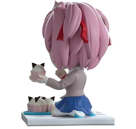 Youtooz Doki Doki Literature Club Picnic Natsuki 3.6" Vinyl Figure, Collectible Picnic Natsuki from The Doki Doki Literature Club Collection thumbnail 4