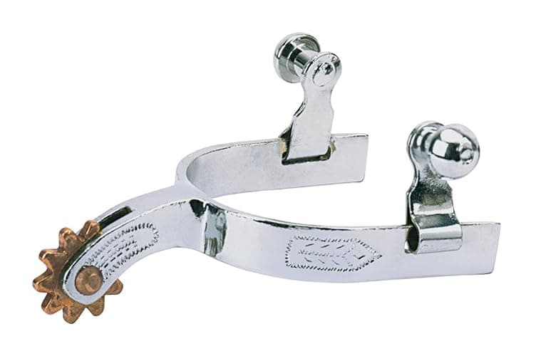 Weaver Leather Children Spur with Engraved Band and Sunset 5 8 Childs US Spur Straps thumbnail 2