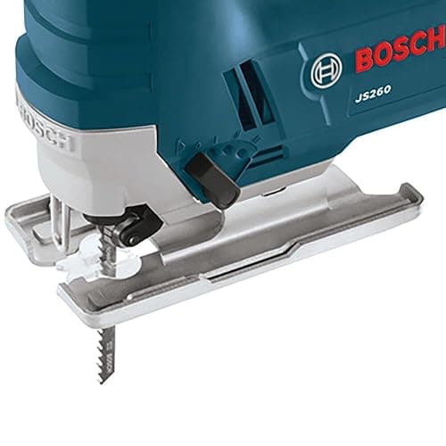 BOSCH JS260 Top-Handle Jig Saw - 6.0 Amp Motor, Variable Speed Control, Low-Vibration Plunging Design, Toolless Blade Change System - Ideal for Accurate and Smooth Cutting thumbnail 4