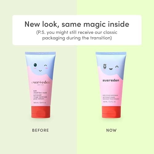 Evereden Kids Cloud Face Wash: Tropical Sorbet, 3.4 fl oz | Creamy & Fun Skin Care for Kids | Easy-to-Use Face Wash | Non-toxic Skin Care for Sensitive Skin thumbnail 4