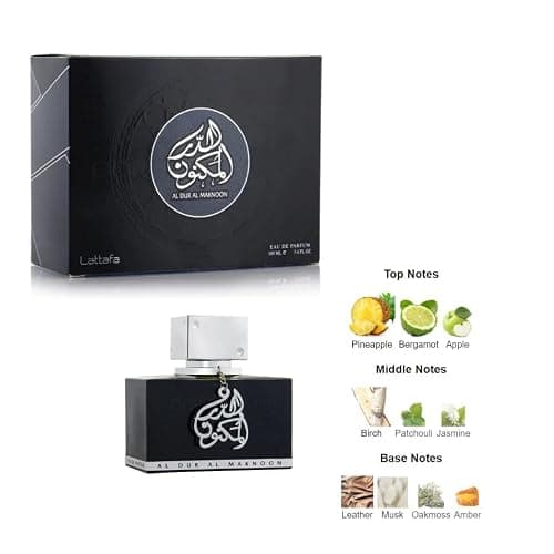 Lattafa Al Dur Al Maknoon Silver 100 ml EDP Spray thumbnail 2