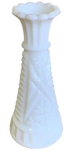 Stars & Bars Milk Glass (5 7/8" Bud Vase) One Vase thumbnail 2