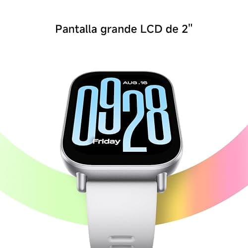 XIAOMI Redmi Watch 5 Active, Llamadas Bluetooth, Pantalla LCD de 2 Pulgadas, Monitor de frecuencia cardíaca, 140 Modos Deportivos, hasta 18 días de autonomía, Plata thumbnail 4