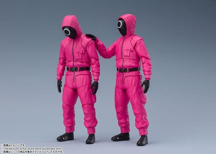 TAMASHII NATIONS - Squid Game - Masked Worker / Masked Manager, Bandai Spirits S.H.Figuarts Action Figure thumbnail 8