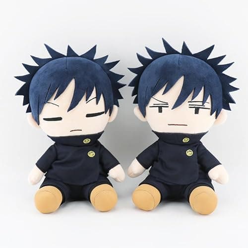 QAHEART Gojos Figure Plush Anime Itadori Yuji Fushiguro Megumi Soft Plushies Cute Stuffed JJK Anime Plush Figure Peripheral Collectible 23cm/9inch thumbnail 3