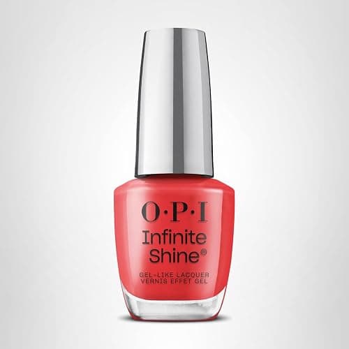OPI Infinite Shine Long Wear Nail Polish | Opaque Bright Red Crème Gel Like Nail Polish | Vegan, Long Lasting, Streak Free thumbnail 7