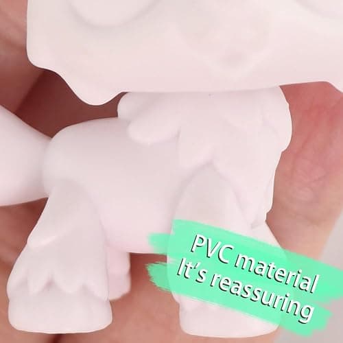 for LPS Pet Shop White DIY Base - Design Your Own Custom Pet Figure Craft Kit for Collectors and Kids Ages 3-18 Holiday Birthday Gift Toy Accessory (C15) thumbnail 5