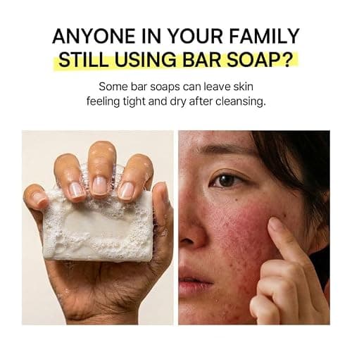 ROUND LAB 1025 Dokdo Cleanser 5.07 Fl Oz, Low pH Facial Cleanser for Sensitive Skin, Rich Soft Bubbles for Deep Cleansing and Makeup Removal, Hydrating Face Wash with Deep Sea Water, Korean Skin Care thumbnail 2