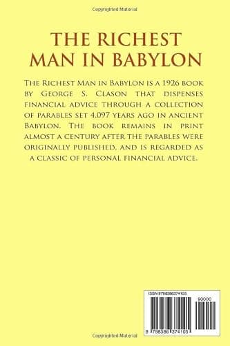 The Richest Man in Babylon: The Original 1926 Edition (A George S. Clason Classics) thumbnail 2
