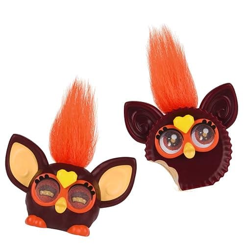 FURBY Minis 12 Pack of The Hershey Company Figures, Tiny Collectible 1-Inch Candy Toys, Halloween Handouts for Kids, 6+ (Amazon Exclusive) thumbnail 2