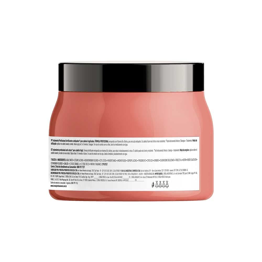 L'Oréal Professionnel Máscara de Tratamento Inforcer, Para Cabelos Fracos e Frágeis, Fornece Força e Previne Quebras, Com Biotina e Vitamina B6, 500g thumbnail 3