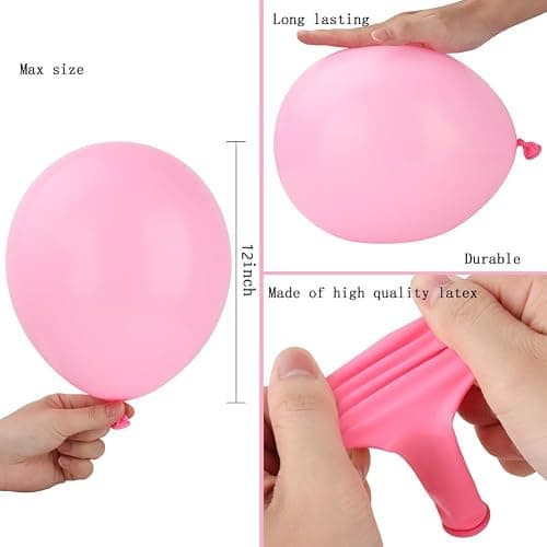 400 Pack Rainbow Balloons 12 Inch Assorted Colors Latex Multicolor Balloon 12 Kinds Colorful Bulk Balloons for Birthday Wedding Baby Shower Anniversaries Store Party Decorations thumbnail 3