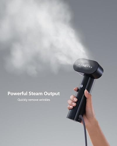 G6 Steamer for Clothes, Portable Travel Steamer Iron for Clothes, Just 0.7lbs Lightly, 10 Minutes of Continuous Steam, 900W Light Steame Irons for travel and home thumbnail 4