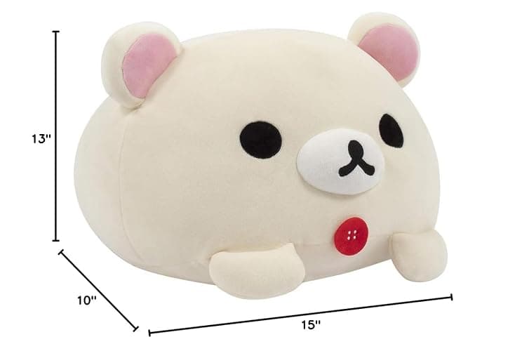 Rilakkuma San-X Original Mochi Cushion Plush (Korilakkuma) thumbnail 2