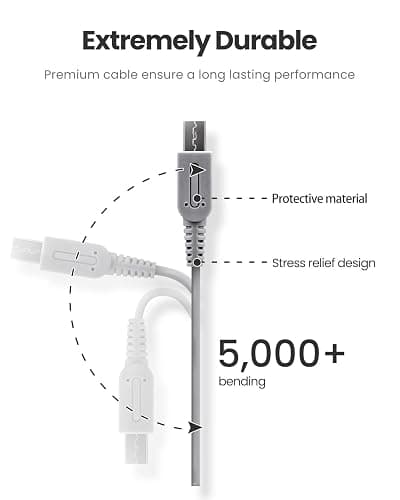 3DS Charger, VOYEE 3DS Charger Compatible with Nintendo 3DS/ DSi/DSi XL/ 2DS/ 2DS XL/New 3DS 100-240V Wall Plug Adapter thumbnail 4