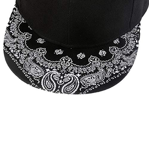 CNUSER Trucker Hat Fashion Mens Women Snapback Hats - Flat Bill Brim Hat Adjustable Baseball Cap | Mens Women, Fashion thumbnail 3