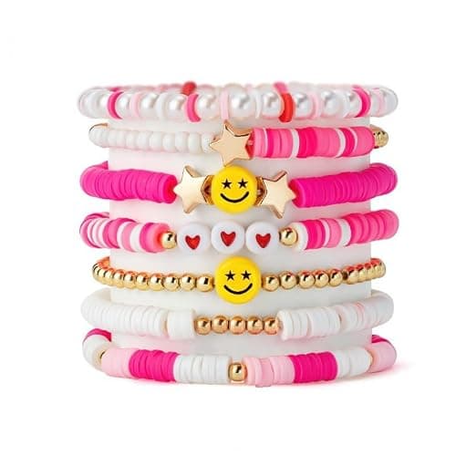 KONMAY 1.0mm Stretchy Bracelet String, Elastic Beading Cord for Pony Beads, Kandi Bracelets, Necklaces & DIY Crafts, Mixed, 50 Yards Each thumbnail 6