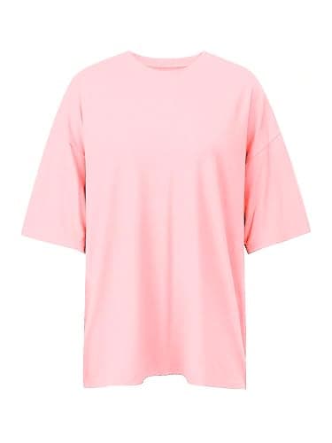 SOLY HUX Women's Graphic Tees Cute Print Short Sleeve Tee Preppy Clothes Casual Vintage Summer Oversized T Shirt Top - Large - Pink Bows thumbnail 2