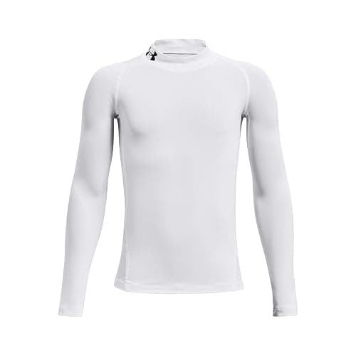 Under Armour Boys' HeatGear Mock Long Sleeve - Image 1