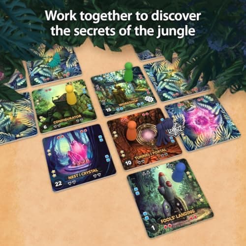Forbidden Jungle - Cooperative Board Game thumbnail 3