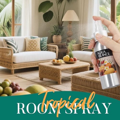Fragrant Room Spray, Tropical, Ocean, Coconut, 3 x 3.4 fl oz, Air Fresheners Odor Eliminator for Home, Bathroom, Concentrated Room Spray thumbnail 5