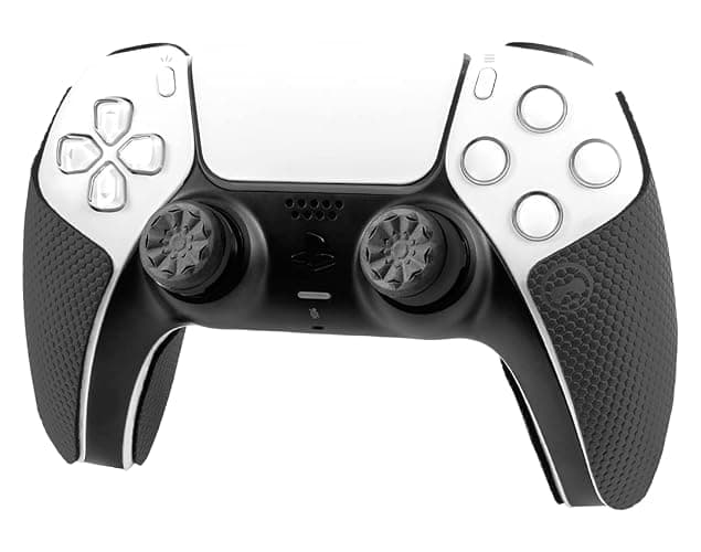 KontrolFreek FPS Freek Galaxy Black for PlayStation 4 (PS4) and PlayStation 5 (PS5) | Performance Thumbsticks | 1 High-Rise, 1 Mid-Rise | Black (Limited Edition) thumbnail 5
