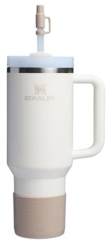 Stanley Quencher Boot and Straw Cover Cap | Anti-Slip Silicone Protector for Tumbler with Handle | Accessory Set for Stainless Steel Drinking Cup | BPA-Free thumbnail 5