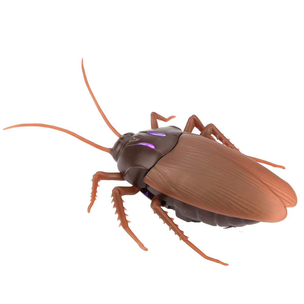 Control Remoto Realista Cucaracha Juguete Eléctrico Cucaracha Animal Miedo Divertido Truco para Niños thumbnail 4