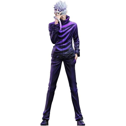 YLQANONG JJK Figures Gojos Anime Figure Statues Gojos JJK Anime Action Figurine Ornament Desk Decoration 13.78IN - Image 1