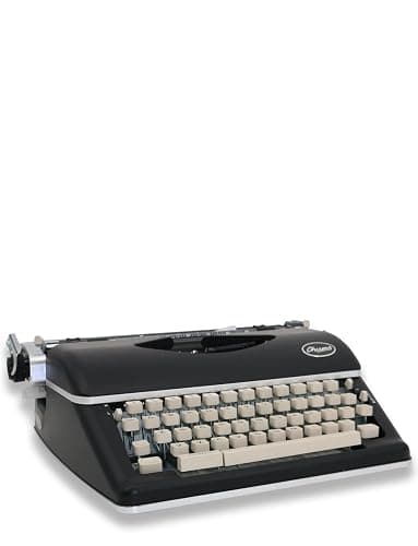 Chums Manual Typewriter Traditional Retro Style Black thumbnail 6