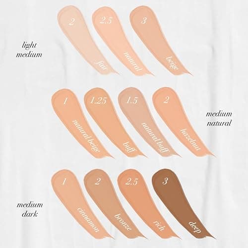 MCoBeauty - Brighten & Perfect Cream Concealer - 1 Light Fair - Hydrating Corrector Medium Coverage Blemish & Under Eye Concealer - With Vitamin E, Hyaluronic Acid & Aloe Vera thumbnail 6