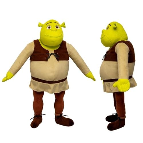 Collectibles DreamWorks Shrek Bedding Super Soft Cozy Decorative Cuddle Pillow, (Officially Licensed Product) By Franco - Image 1