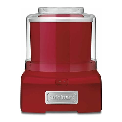 Cuisinart Ice Cream Maker Machine, 1.5 Quart Double Insulated Machine, Sorbet and Frozen Yogurt Maker, Ready in 20 Minutes, ICE-21RP1, Red - Image 1