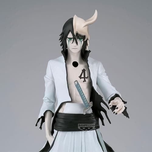Banpresto Shifar Bleach Ulquiorra Actionfigur – Maximatic 23 cm – PZ69756P Mehrfarbig – Sammelfigur – ideal für Fans des Anime Bleach thumbnail 5