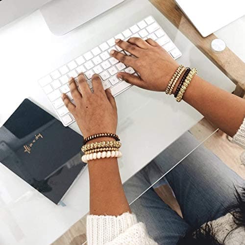 TELETIES - Spiral Hair Coils - Ponytail Holder Hair Ties for Women - Phone Cord Hair Ties - Strong Grip, No Rip, Water Resistant, No Crease Hair Tie Coils - 3 pack (Small, Leopard) thumbnail 6