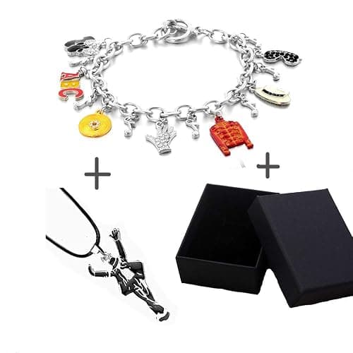 Sumkyle MJ Bracelet with Classic Necklace for MJ Fans Memorial Collection… thumbnail 5