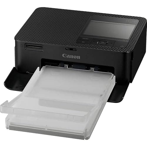 Canon SELPHY CP1500 Compact Photo Printer | Black with 2 x KP-108IN Color Ink and Paper Set (3 Items) thumbnail 2