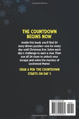 24-Day Escape Room Advent Calendar for Adults: Daily Mystery Puzzles to Solve Before Christmas thumbnail 2