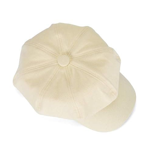 Newsboy Cabbie Baker boy hat Beret Cap for Women Pageboy Visor Paperboy Hat Sailor Fiddler Hat Adjustable thumbnail 4