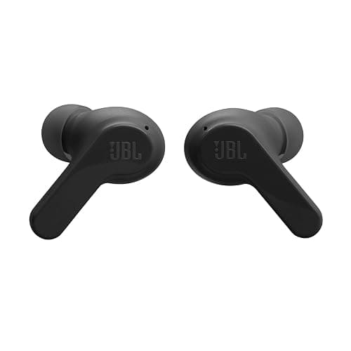 JBL Vibe Beam - True Wireless JBL Deep Bass Sound Earbuds, Bluetooth 5.2, Water & Dust Resistant, Hands-free call with VoiceAware, Up to 32 hours of battery life (Black) thumbnail 3
